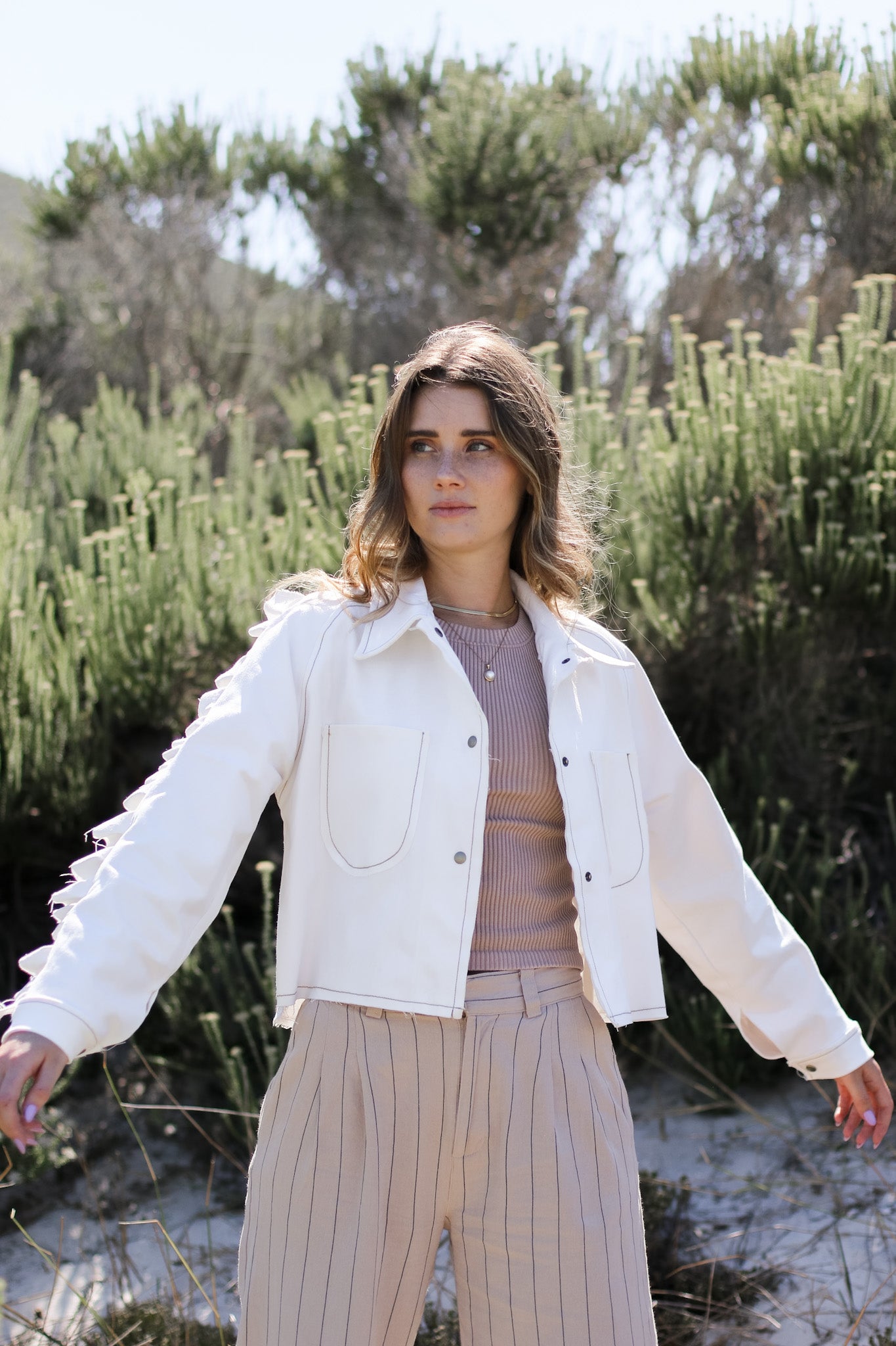 Adore Ruffle Jacket