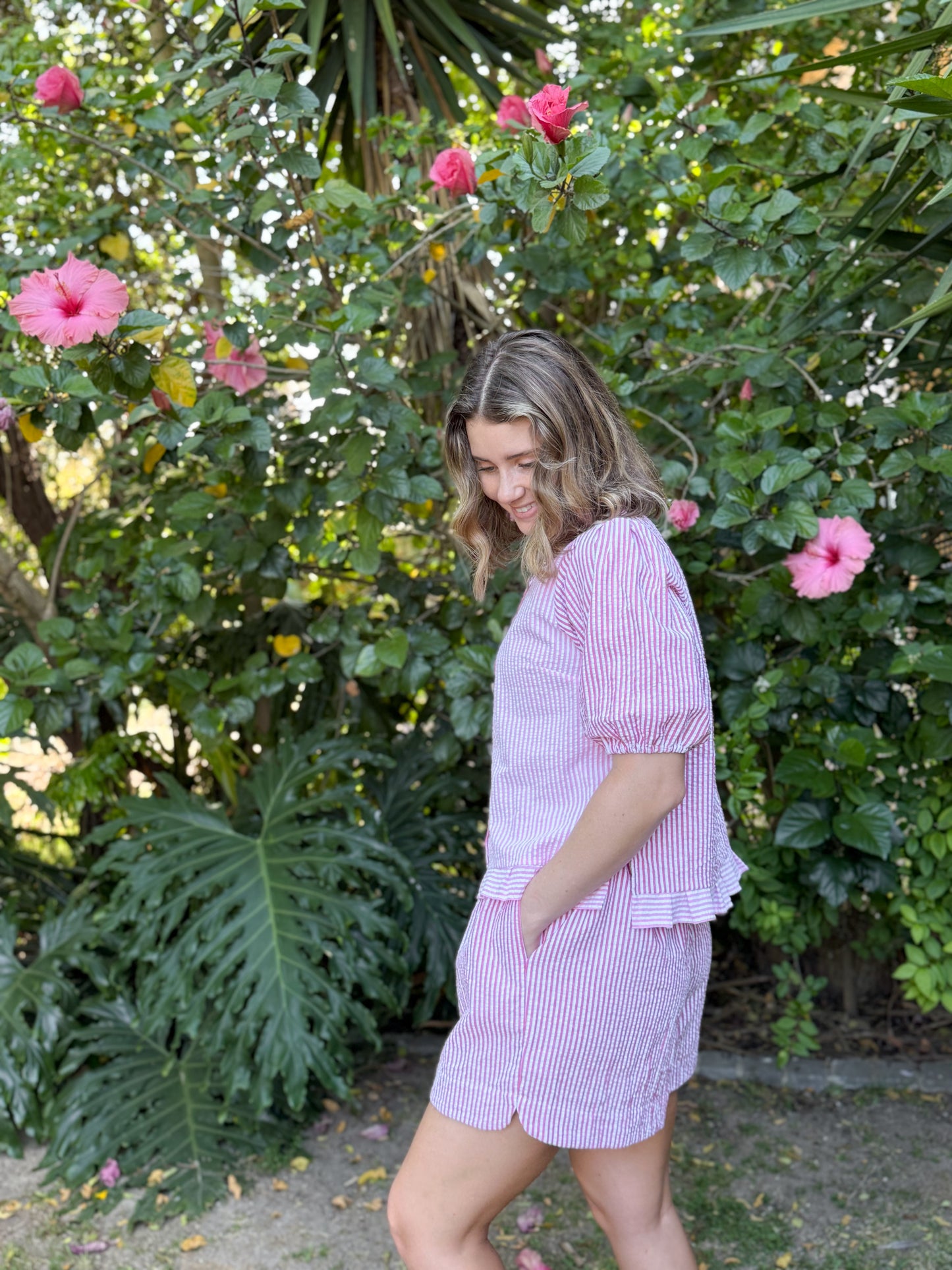 Adore Summer Button Blouse