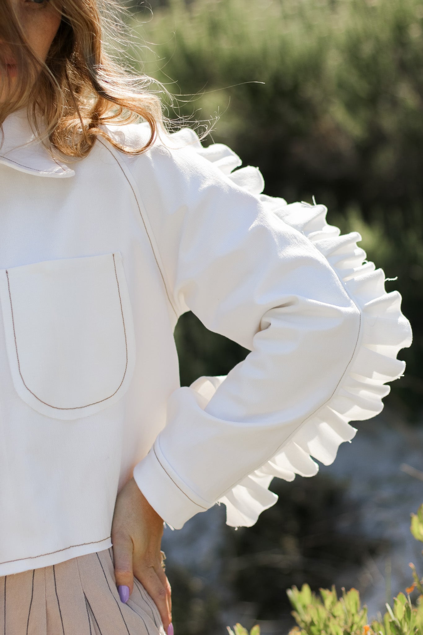 Adore Ruffle Jacket