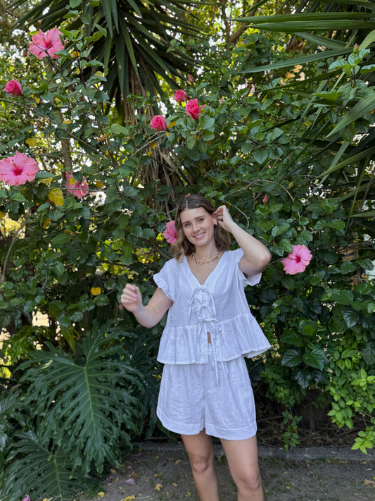 Adore Summer Bow Blouse