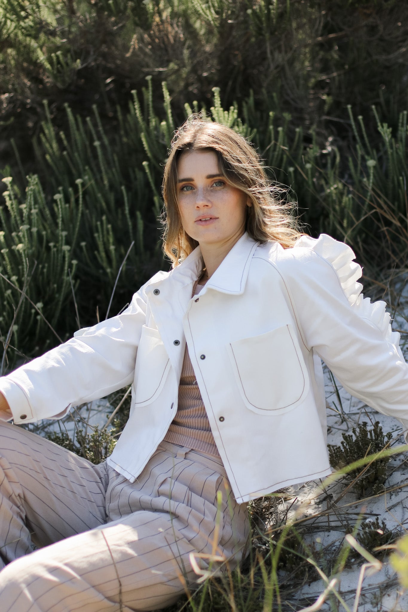 Adore Ruffle Jacket