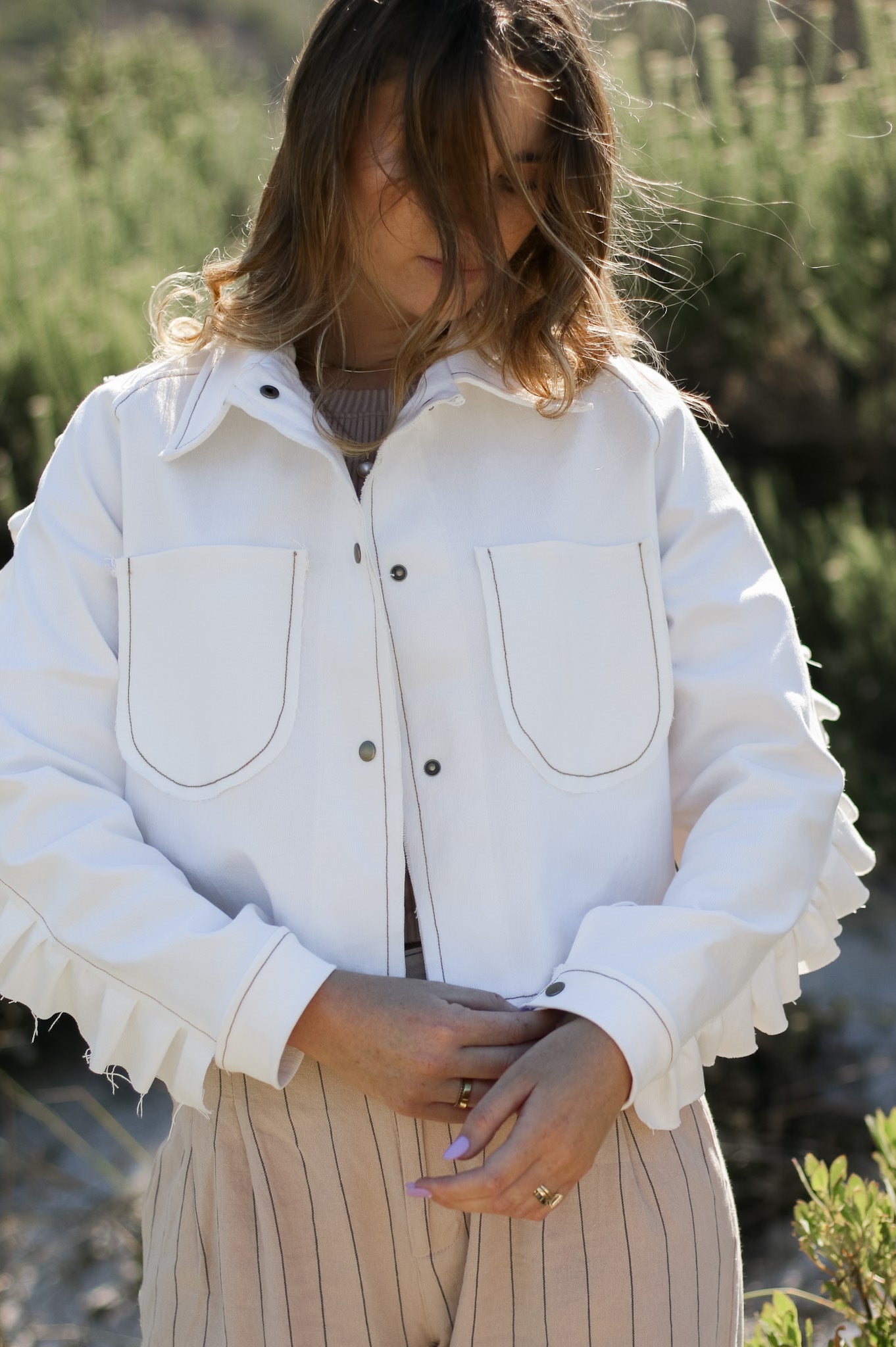 Adore Ruffle Jacket