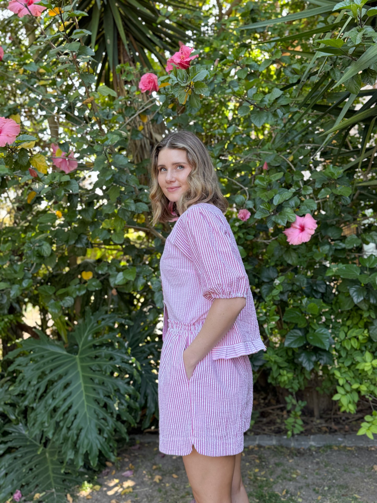 Adore Summer Button Blouse