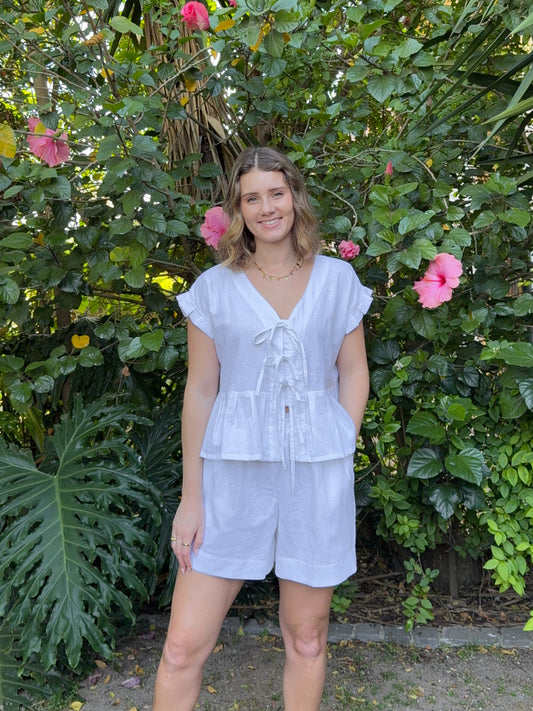 Adore Summer Bow Blouse