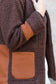 Adore Blazer - Dark Bown Teddy & Caramel (SMALL) - ONE OF A KIND