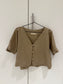 Adore Linen Crop Blouse