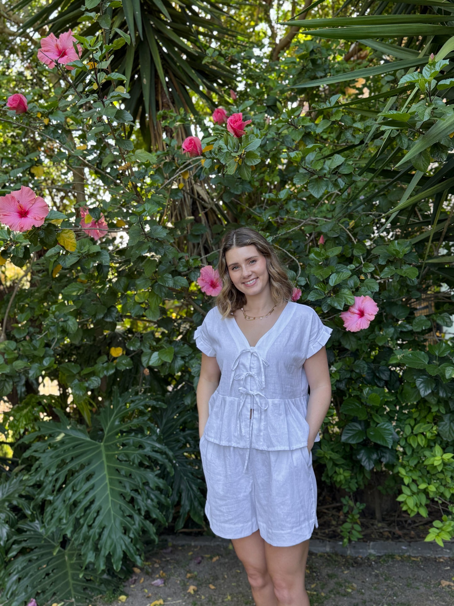 Adore Summer Bow Blouse