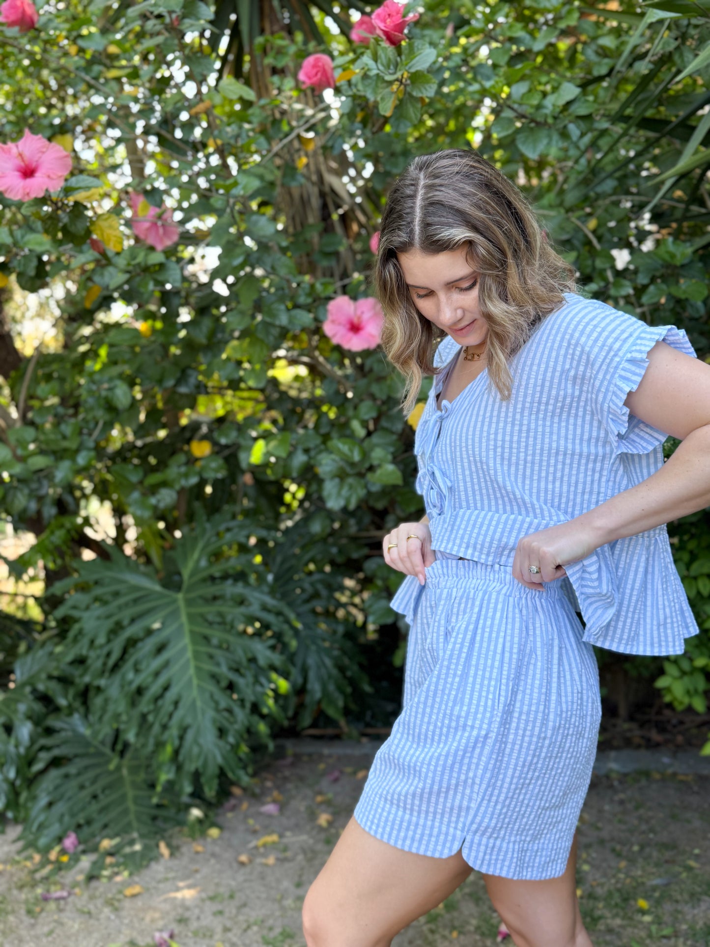 Adore Summer Bow Blouse