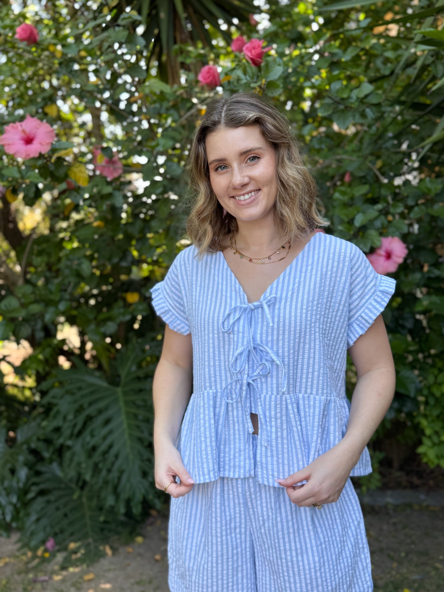 Adore Summer Bow Blouse