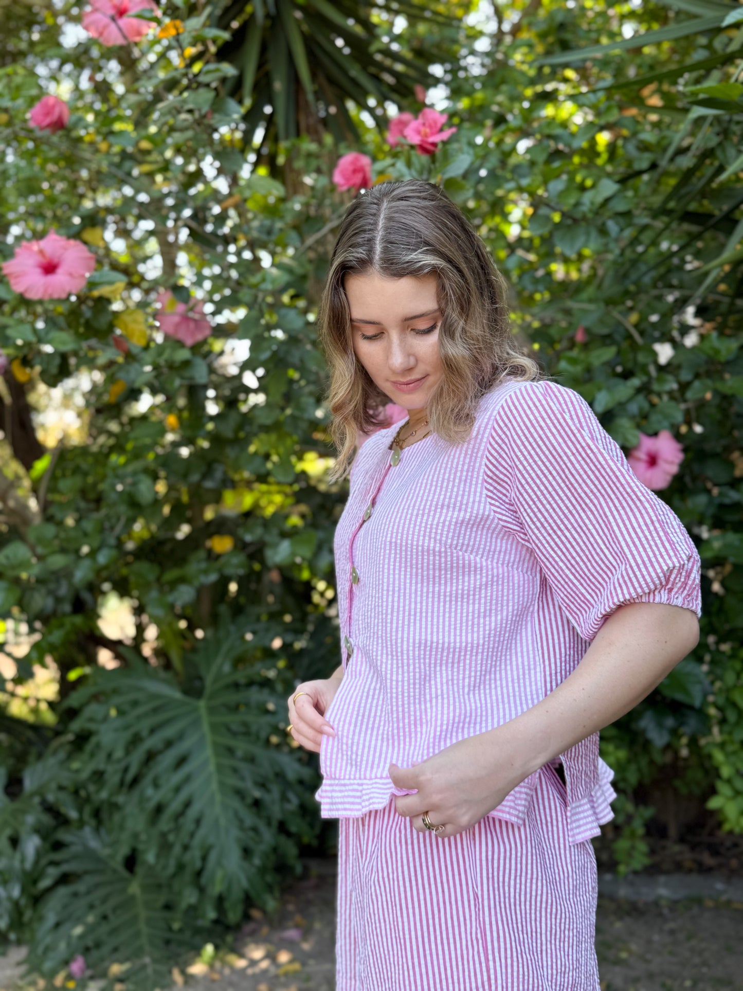 Adore Summer Button Blouse