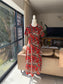 Red Floral Dress