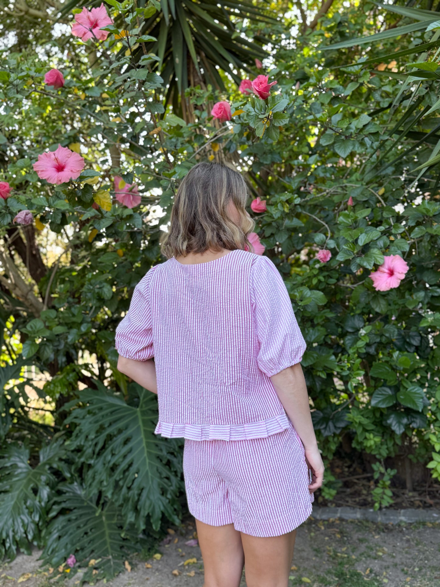 Adore Summer Button Blouse