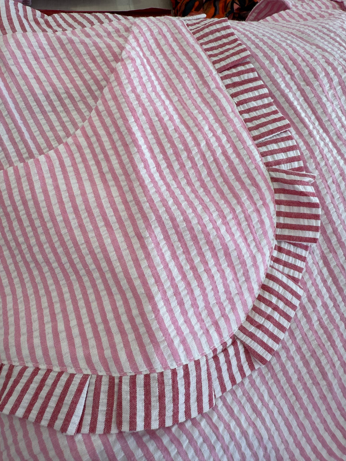 Adore Red & Pink Knot Dress