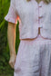 Adore Linen Crop Blouse