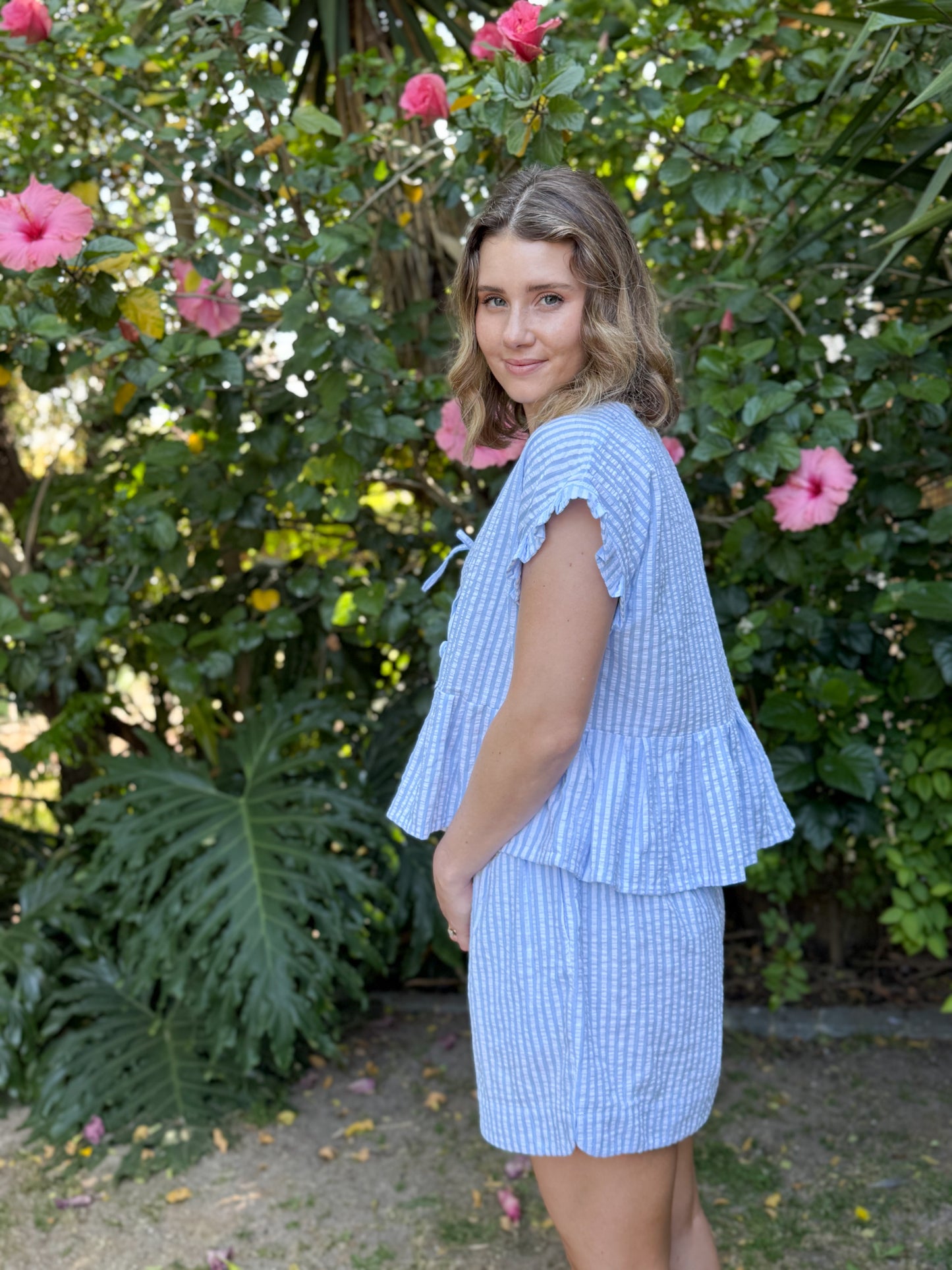 Adore Summer Striped Shorts