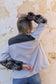 Adore Jacket - Check & Dove Grey (L/XL) - ONE OF A KIND