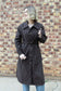 Chocolate Brown Raglan Coat