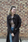 Chocolate Brown Raglan Coat