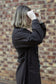 Chocolate Brown Raglan Coat