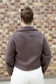 Rust Brown Crop Jacket (Lined)