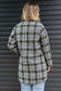 Olive & Blue Tweed Coat (Lined)