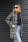 Olive & Blue Tweed Coat (Lined)